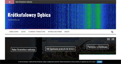Desktop Screenshot of krotkofalowcy.org